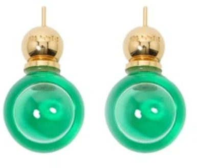 Handgemaakte Murano Glazen Sfera Oorbellen Sunnei , Green , Dames - ONE Size