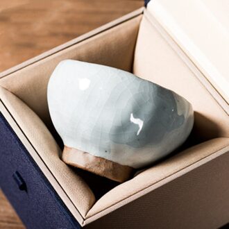 Handgemaakte Thee Kom Kop Theekop Japanse Pure Hand-Held Keramische Officiële Theekopje