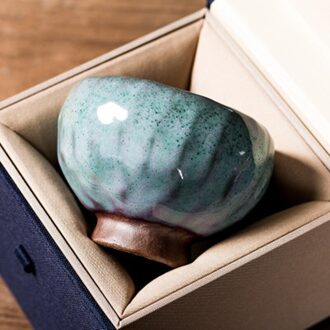 Handgemaakte Thee Kom Kop Theekop Japanse Pure Hand-Held Keramische Officiële Theekopje