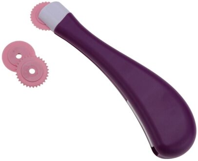 Handgemaakte Wol Gevlochten Weven Tool Vervangbare Uitlijning Wiel Scratch Wiel Patchwork Trui Naald Naaien Gereedschap