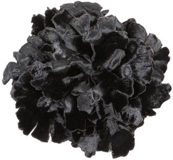 Handgemaakte Zwarte Fluwelen Decoratieve Broche Douuod Woman , Black , Dames - ONE Size
