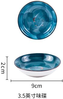 Handgeschilderde Keramische Plaat Eenvoudige Huishoudelijke Schotel Glazuur Op De Kleur Netto Rood Westerse Gerecht Steak Plaat Woondecoratie set Plaat 7