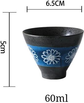 Handgeschilderde Koffie Cups Sake Cup Klein Wijnglas Drinken Thee Cup Fruit Wijn Witte Wijn Cup Kleine Capaciteit drinken Theekopje