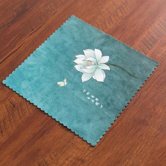 Handgeschilderde Thee Handdoek Absorberende Thee Doek Niet Vervagen Thee Tafelkleed Theeceremonie Thee Ceremonie Thee Set Handdoek accessoires 1-1