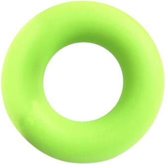 Handgreep Strengthener En Vinger Uitoefenaar Draagbare O-Vorm Handgreep Onderarm Ring Hand Exerciser Siliconen Knijper Grijper groen