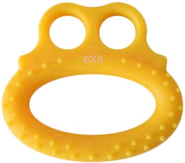 Handgreep Strengthener Hand Grip Exerciser Vinger Grip Grip Bal Oefening Revalidatie Training Voor Fysiotherapie wit