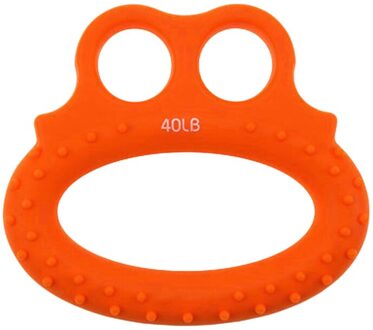 Handgreep Strengthener Hand Grip Exerciser Voor Fysiotherapie Hand Gripper Silicone Vinger Expander Oefening Handgreep Ring groen