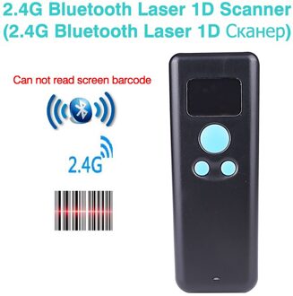 Handheld 1D 2D 2.4G Draadloze Mini Barcode Scanner Bluetooth Qr Bar Code Reader PDF417 Voor Inventaris Pos Terminal Voor magazijn M8L Laser 1D