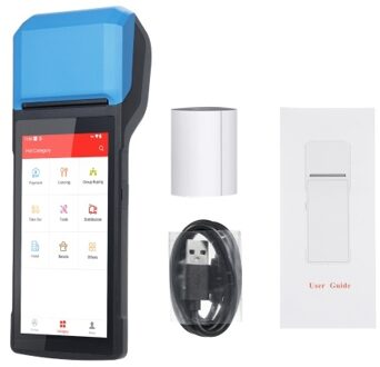 Handheld Android 13.0 POS PDA Terminal with 5.5 Inch Touchscreen and Professional 2D Scanner Module (Professional Version)