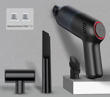 Handheld Auto Stofzuiger Met 8000Pa Krachtige Zuigkracht Draadloze Usb Oplaadbare Voor Thuis Huisdier Haar Kantoor Venster Toetsenbord WX125BF