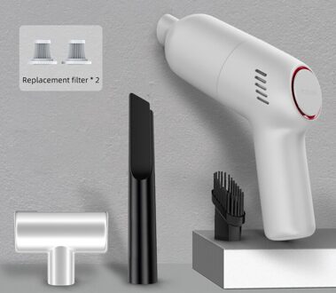 Handheld Auto Stofzuiger Met 8000Pa Krachtige Zuigkracht Draadloze Usb Oplaadbare Voor Thuis Huisdier Haar Kantoor Venster Toetsenbord WX125WF