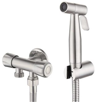 Handheld Bidet Kraan Sproeier Toilet Hand Spuiten Rvs Bidet Set Wc Bidet Sproeier Zelfreinigende Voor Badkamer