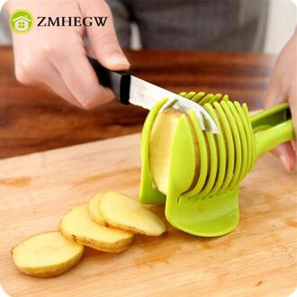 Handheld Circulaire Aardappel Slicer Cutter Tool Shreadders Citroen Cutter Keuken Snijden Houder Koken Gereedschap Keuken Accessoires
