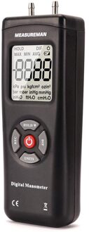 Handheld Digitale Drukverschil Gauge, Vacuüm En Druk Gauge Meter Tester 11 Eenheden Met Backlight,+/-2psi/Kpa
