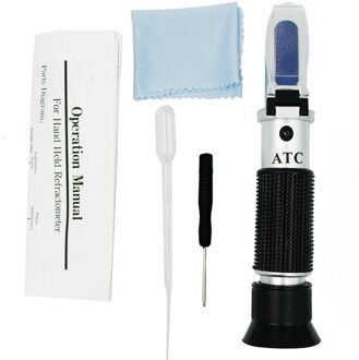 Handheld Digitale Refractometer Zoutgehalte Suiker Meter Zout Hydrometer Refractometer Auto Brix Tester Salinometer