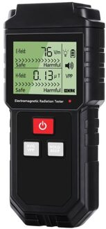 Handheld Elektromagnetische Straling Tester Elektrische Veld Magnetisch Veld Dosimeter Meting Voor Computer Telefoon