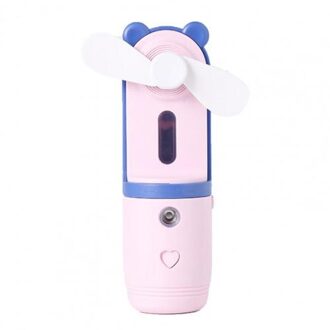 Handheld Fan Brede Toepassing Waternevel Draagbare Home Handheld Fan Voor Handheld Fan roze