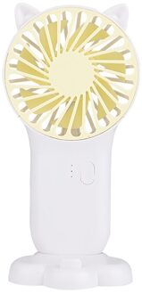 Handheld Fan Draagbare 800Mah Oplaadbare Fan 3 Speed Instelling Usb Opladen Voor Home Office Reizen En Outdoor Nieuw 02