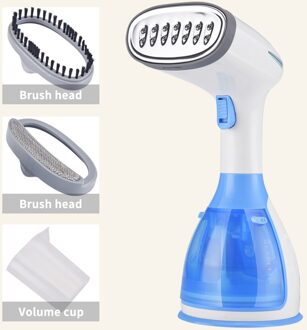 Handheld Kledingstuk Stoomboot 1500W Huishoudelijke Stof Stoomstrijkijzer 280Ml Mini Draagbare Verticale Snel-Warmte Voor Kleding Strijken blauw TY122 / VS