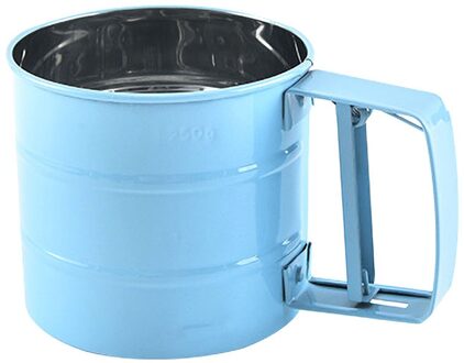 Handheld Meel Shaker Rvs Mesh Zeef Cup Icing Suiker Bakken Tool Semi-Automatische Taart Gebruiksvoorwerpen Cacaopoeder Bakken Tool