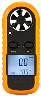 Handheld Mini Digitale Anemometer AnemometerGM816 Windsnelheid Temperatuur Anemometer