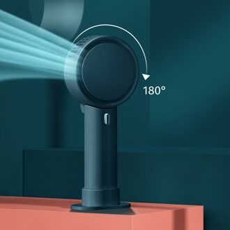 Handheld Mini Ventilator Usb Bureau Ventilator Persoonlijke Draagbare Bladloze Tafel Ventilator Usb Oplaadbare Koelventilator Voor Reizen Kantoor Huishouden WJ775303