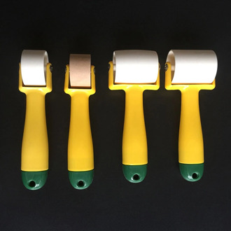 Handheld Plastic Wallpaper Seam Roller DIY Pressure Roller Wall Painting Machine Roller Brush Tool Home Decoration Accessories