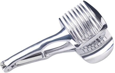 Handheld Rvs Slicer Aardappel Tomaat Citroen Fruit Groente Snijder Keuken Shreadder Gadget Gereedschap