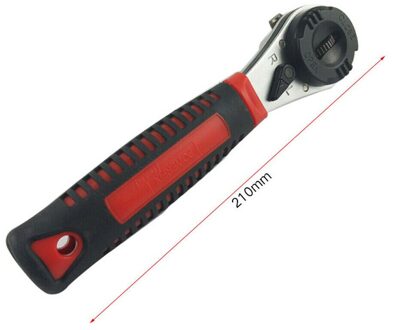 Handheld Spanner Ratelsleutel Multifunctionele Verstelbare 6-22 Auto Reparatie Home Convenienve Gereedschap # Js5