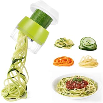 Handheld Spiralizer Groente Fruit Slicer Verstelbare Spiraal Rasp Cutter Salade Gereedschap Courgette Noodle Spaghetti Maker 01