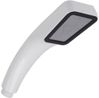 Handheld Spray Douchekop 300 Gat Hoge Druk Waterbesparende Druk Regen Douchekop Waterbesparende Filte wit