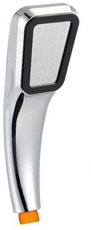 Handheld Spray Douchekop 300 Gat Hoge Druk Waterbesparende Druk Regen Douchekop Waterbesparende Filte zilver