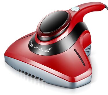 Handheld Stofzuiger Stof Veegmachine Bed Mijt Collector Mini Uv Sterilisator Matras Acarus Doden Catcher Aanzuiger Eu Ons Rood / UK
