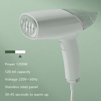 Handheld Stoomboot Krachtige Kledingstuk Stoomboot Draagbare 30 Seconden Snel Warmte Stoomstrijkijzer Strijken Machine Voor Home Reizen wit / EU