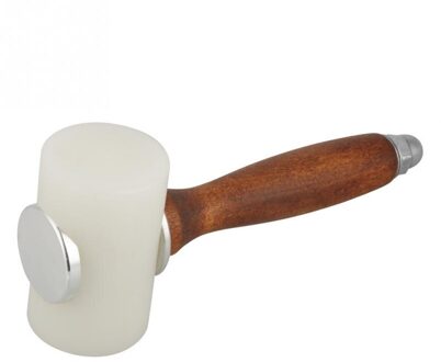 Handheld T Vorm Lederen Carving Hamer Houten Handvat Nylon Lederen Carving Mallet Diy Craft Tool