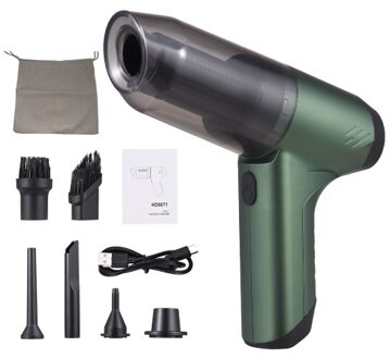 Handheld Vacuum Cordless 19000Pa Powerful Suction and Blowing 3 in 1 Dust Buster Air Blower and Hand Pump Vacuum Cleaner 120W High Power Wet and Dry Brushless Portable Cleaner Rechargeable Hand Held Vacuum Cleaner for Home Office Car