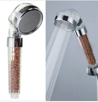 Handheld Waterbesparende Douchekop Bad Douche Nozzle Sprinkler Sproeier Filter Transparant Hand Douchekop Douchekop