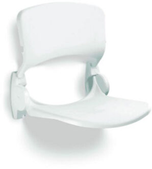 Handicare Linido douchezitting m rugleuning wit