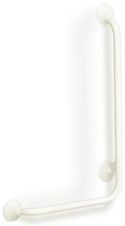 Handicare Wandbeugel Handicare Linido Aangepast Sanitair 90° 56x113 cm Staal Wit