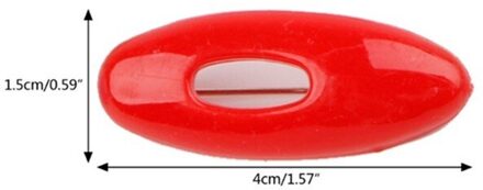 Handig Ovale Vorm Plastic Veiligheidsspelden Voor Vrouwen Vergrendeling Sjaal Gesp Craft Pins Multipurpose Kleding Naaien Pinnen willekeurig kleur 1stk