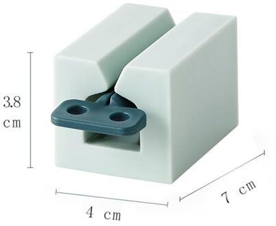 Handig Tandpasta Dispenser Creatieve Pp Plastic Tube Tandpasta Squeezer Met Reel Huishoudelijke Badkamer Accessoires