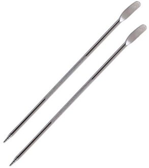 Handige Rvs Cappuccino Latte Espresso Koffie Decorating Art Pen Fancy Koffie Cafe Mixer Tool 2stk