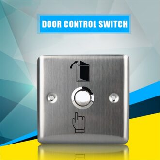 Handige Rvs Schakelpaneel Deur Exit Push Thuis Release Knop Toegangscontrole K14 Gate Opener Toegang
