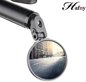Handlebar End Bike Mirror Steel Lens Cycling Mirror Back Review Mirror For Bicycle Mountain Road Bike Mirror Bicycle Accessories
