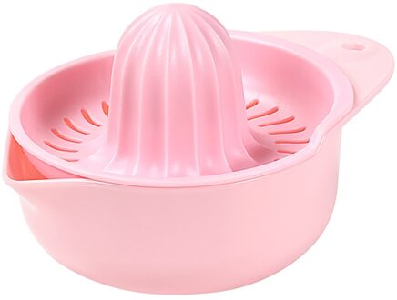Handleiding Citroen Fruit Squeezer Juicer Citruss Juicer Oranje Kind Gezond Leven Juicer Machine Keuken Tool Mini Exprimidor De Fruta roze