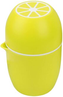 Handleiding Citroen Juicer Cup Mini Tarwe Stro Watermeloen Citrus Oranje Fruitpers Hand Druk Fruit Mixer Machine Keuken Tool geel