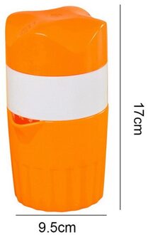 Handleiding Citroen Juicer Mini Fruit Juicer Hand Citroen Oranje Citruspers Capaciteit Machine Fruitpers Machine Tool geel