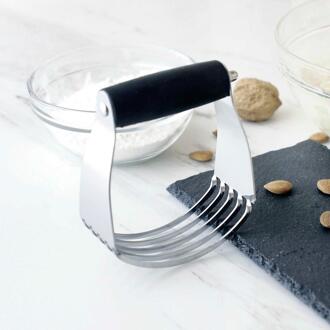 Handleiding Deeg Blender Bakken Tool Pastry Blades Meel Mixer Rvs Anti Slip Chef Gebak Boter Cutter Kitchen Tools