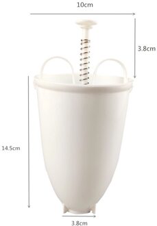 Handleiding Donut Mould Snelle Draagbare Donut Maker Wafel Dispenser Donut Machine Arabisch Wafel Plastic Lichtgewicht Frituren