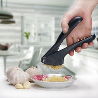 Handleiding Draagbare Knoflookpers Keuken Tool Huishoudelijke Micer Cutter Schoon Gadgets Lange Handvat Crusher Ergonomisch Blokjes